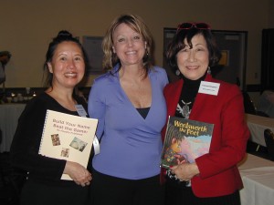 presenters Teresa LeYung Ryan & Linda Lee with children's book author Frances Kakugawa at NCPA Conference